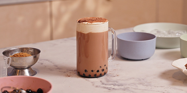 Cocoa Loco: Chocolate and Vanilla Bubble Tea Recipe